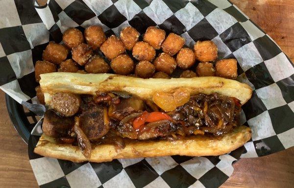 "Get The F Outa Here" - scrumptious sausage and peppers