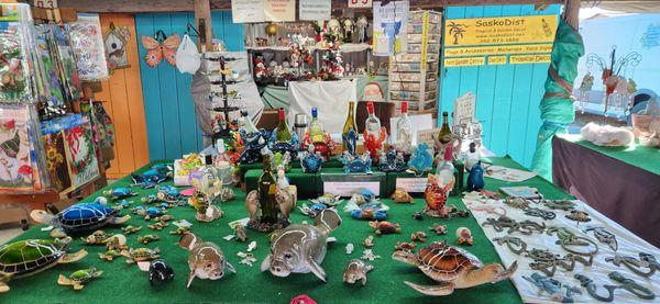 Just one of 4 of our Booths at Howards Market in Homosassa, Fl.