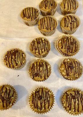 Dairy Free Zucchini Chocolate Chip Muffins