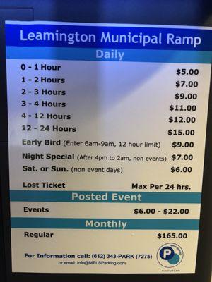 Leamington Parking Ramp