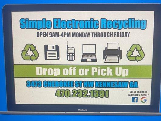Simple Electronic Recycling