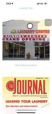 Picture of false advertisement