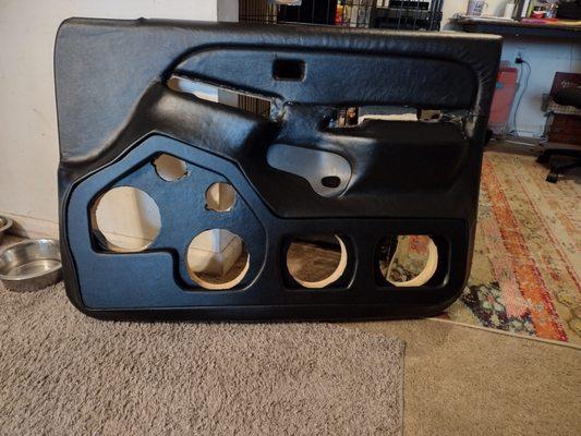 Custom stack fab door panel