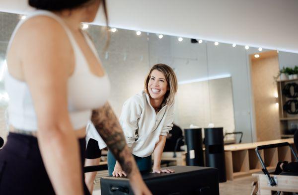 With 19 years in fitness, Andrea and co-founder Liz reshaped Pilates for everyBODY, focusing on inclusion, education, and innovation.