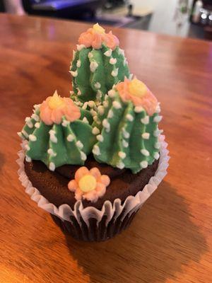 Cactus Cupcake