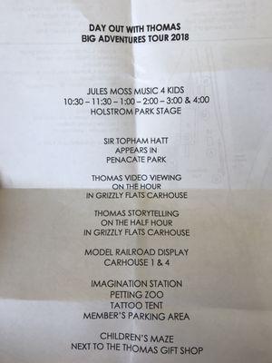 2018 Day Out With Thomas