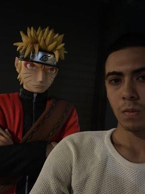 Life sized Naruto figure