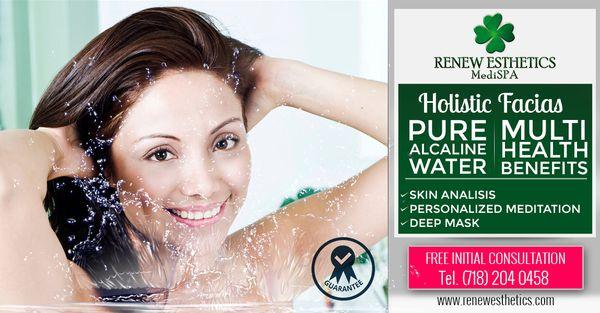 Heañth Benefits HOLISTIC FACIALS