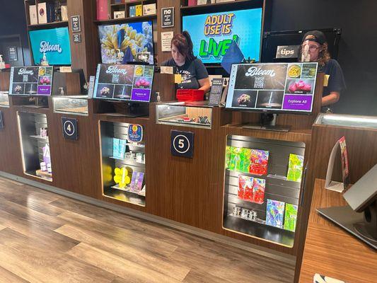 Bloom Akron marijuana dispensary interior