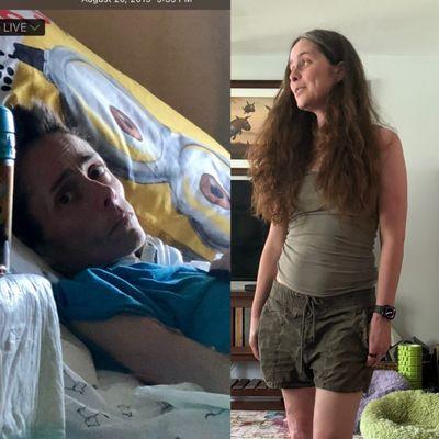 The Medicaid also didn't cover learning to:eat, talk, sit, stand walk. And I created my treatment plan.