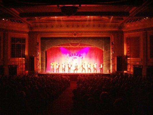 A full house during a performance of 42nd Street!