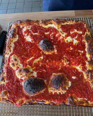 Sicilian pizza