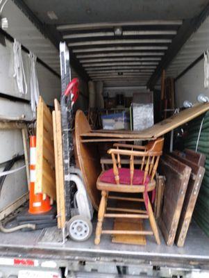 Everything nicely placed an organized inside.