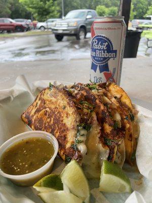 Two Mixed Up Barria style tacos