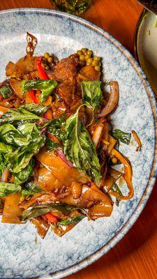 perfectly executed Drunken Noodles at AMATA