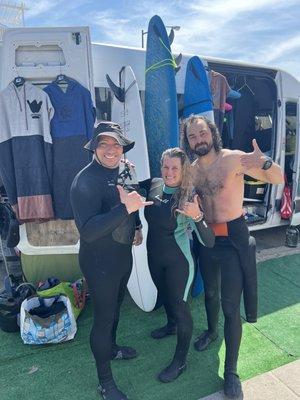 Jay + Travis of NYC Surfing. Hanging on 67th with Surfboard Tribe NYC!