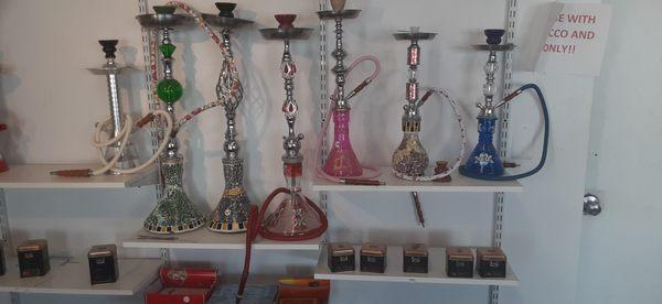 Hookahs and Hookah accessories!!