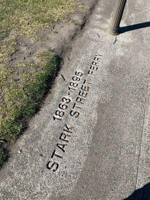Site Of Stark Street Ferry