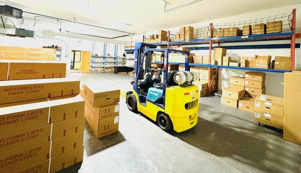 Fully Stocked Warehouse