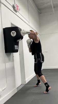 Private lesson boxing