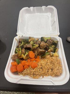 Steak hibachi