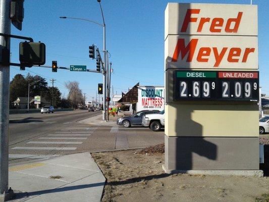 You can't miss us on Caldwell blvd