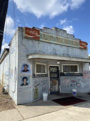Blues Corner Cafe entrance