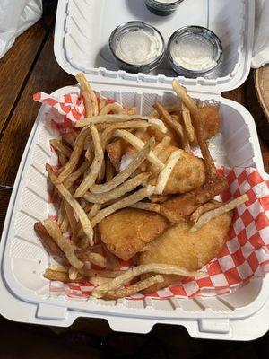 Stale, greasy, soggy, frozen bad food