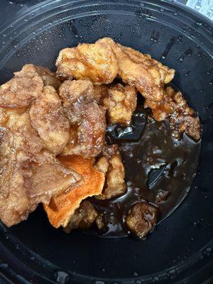 Orange chicken.