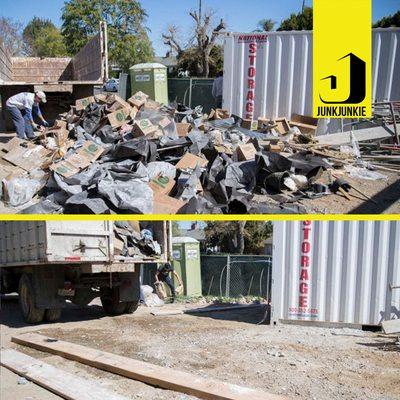 Get your workarea back Yes, you heard right we Haul your junk take a portion of our profits to feed to the poor weekly in Orange County