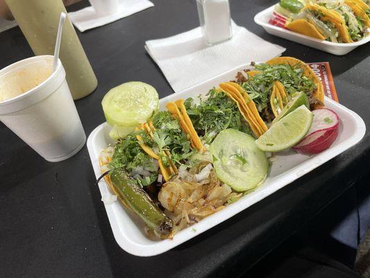 Food tastes amazing and cooked to perfection. Family owned business and they are very friendly. Definitely will be coming back