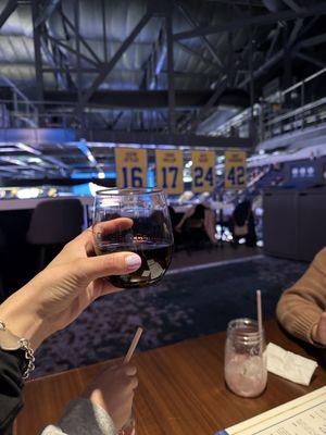 Wine before we see the dubs x suns