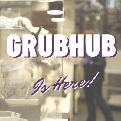 Order Cubside Pickup or Delivery with Grubhub now!
