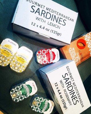 OMG their sardines are SO GOOD. And they shipped them to my home!
