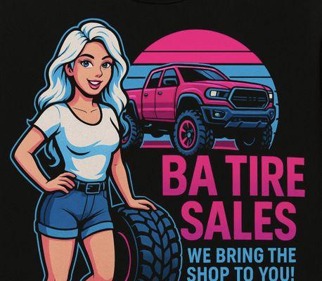 100% Mobile Tires and Wheel Services in Wichita, KS! We bring the shop to you, call for an appointment now!