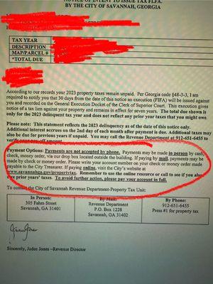 instructions on how to pay by mail