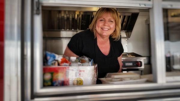 Ms. Dotti service with a smile