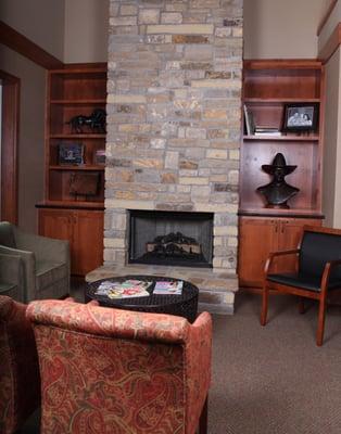 Comfortable reception area