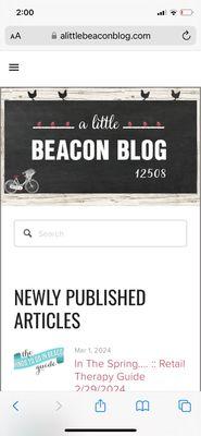 A Little Beacon Blog