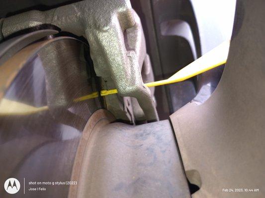 Felix brakes on the way