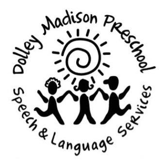 Dolley Madison Preschool & Speech and Language Services-
Working together to nurture and help children learn and grow!