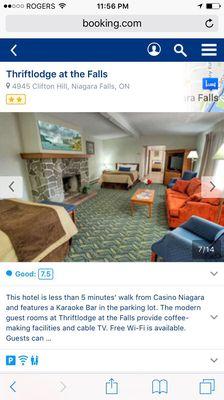 This is what they "claimed" the room would look like.....