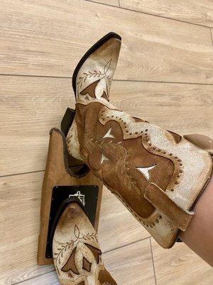 12.29.22 if you ever wondered how to get them boots off easily... just get one of these, a boot jack!