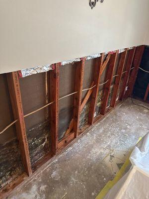 4 ft flood cut due to flooding