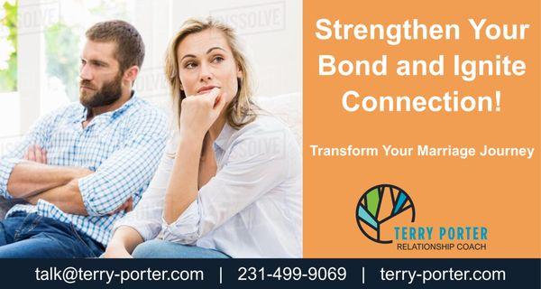 Terry Porter offers Marriage Coaching at his Traverse City office or via Zoom