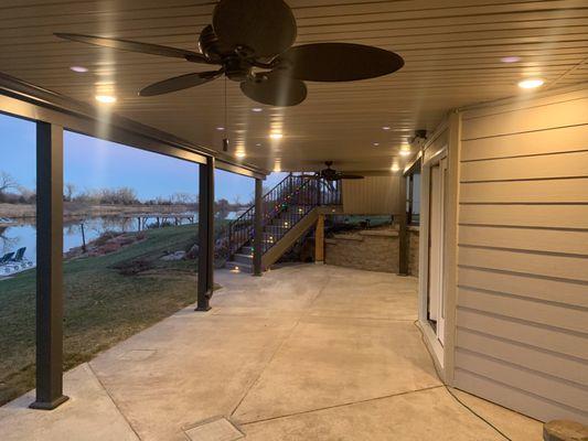 Trex rain escape system