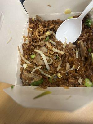 Beef fried  rice