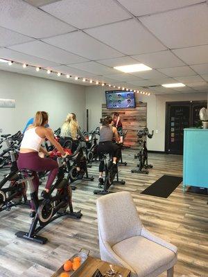 Welcome to Rhythm Cycling Studio Allie, Lauren and Camryn!