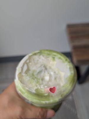 Peep that heart straw...it's everything.