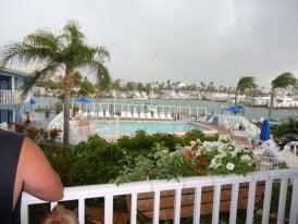 From outside our door:)